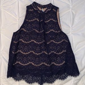 Navy top
